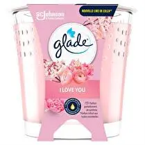 Glade, Bougie i love you sans huile de palme