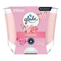 Glade, Bougie longue durée i love you sans huile de palme