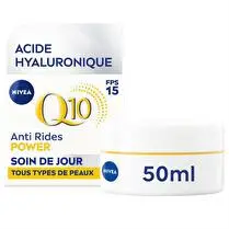 Nivéa, Crème anti rides Q10 power SPF15 jour