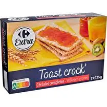 Carrefour, Biscottes tartines céréales complètes