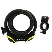 MICHELIN, Antivol spiral 12mm 1.5m led