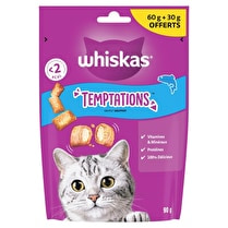 Whiskas, Friandises pour chat adulte Au saumon