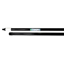 Rozenbal, Manche métal renforce résine 130cm noir embout de suspension
