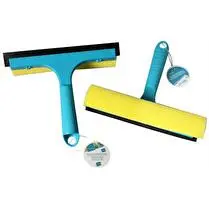 Rozenbal, Raclette mouilleur lave vitres 20cm éponges synthétique