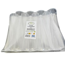 TABLEA, Flûtes transparent 13cl réutilisables incassables x8