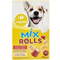 Carrefour, Biscuits pour chiens fourrés viandes