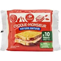 Carrefour, Croque monsieur nature