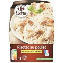 Carrefour, Risotto poulet champignon
