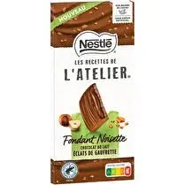 Nestlé, Tablette chocolat lait fondant noisettes