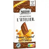 Nestlé, Tablette chocolat lait fondant caramel