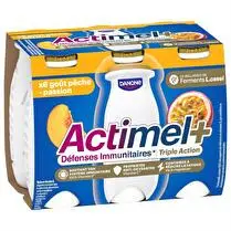 Actimel, Actimel triple action pêche fruit de la passion 6x100g