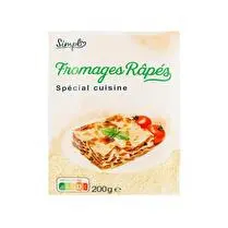 Simpl, Fromage râpé spécial cuisine
