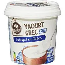 Carrefour, Yaourt à la grecque nature