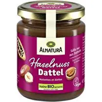 Alnatura, Crème de noisettes et de dattes
