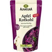Alnatura, Chou rouge aux pommes