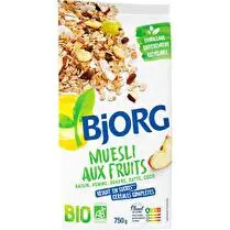Bjorg, Muesli aux fruits