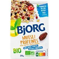 Bjorg, Muesli protéines soja