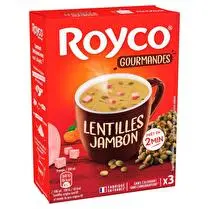 Royco, Soupe lentilles jambon x 3