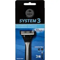 Carrefour, Rasoir system 3