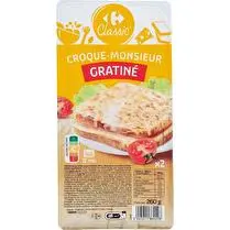 Carrefour, Croque monsieur gratiné