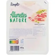 Simpl, Allumettes nature