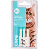 Carrefour, Pipettes insectifuges pour chat