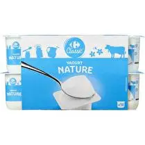 Carrefour, Yaourt nature