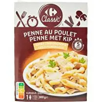 Carrefour, Penne poulet champignon