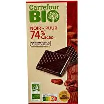 Carrefour, Chocolat noir 74% cacao