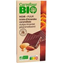 CARREFOUR BIO Tablette chocolat noir