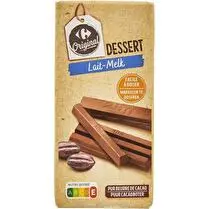 Carrefour, Chocolat dessert au lait