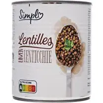 Simpl, Lentilles