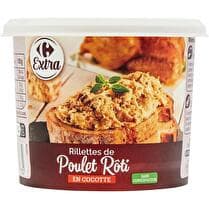 CARREFOUR EXTRA Rillettes de poulet