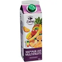 Carrefour, Jus de fruits multifruits 100% pur jus
