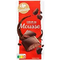 Carrefour, Tablette de chocolat noir coeur de mousse