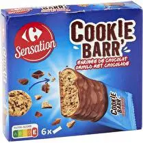 Carrefour, Barres chocolat cookie