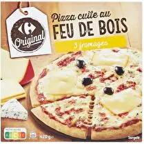 Carrefour, Pizza cuite au feu de bois