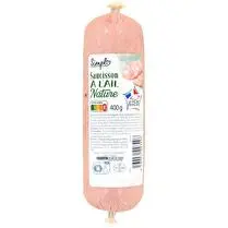 Simpl, Saucisson à l'ail nature