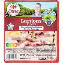 CARREFOUR EXTRA Lardons fumés