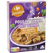 Carrefour, Poulet Tikka riz basmati