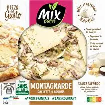 Mix Buffet, Pizza montagnarde raclette lardons