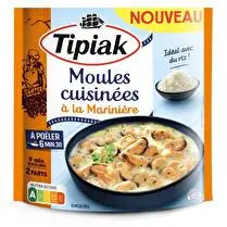 Tipiak, Moules cuisinées à la marinière