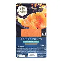 Carrefour, Truite fumée