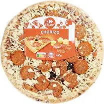 Carrefour, Pizza chorizo