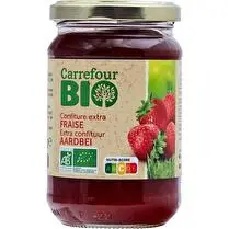 Carrefour, Confiture fraises Bio