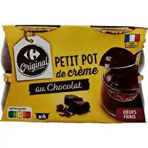 Carrefour, Petit pot de crème au chocolat