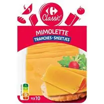 Carrefour, Mimolette en tranches