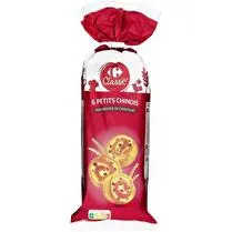 Carrefour, Brioches petit chinois aux pépites de chocolat