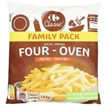 Carrefour, Frites spécial four