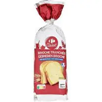 Carrefour, Brioche tranchée